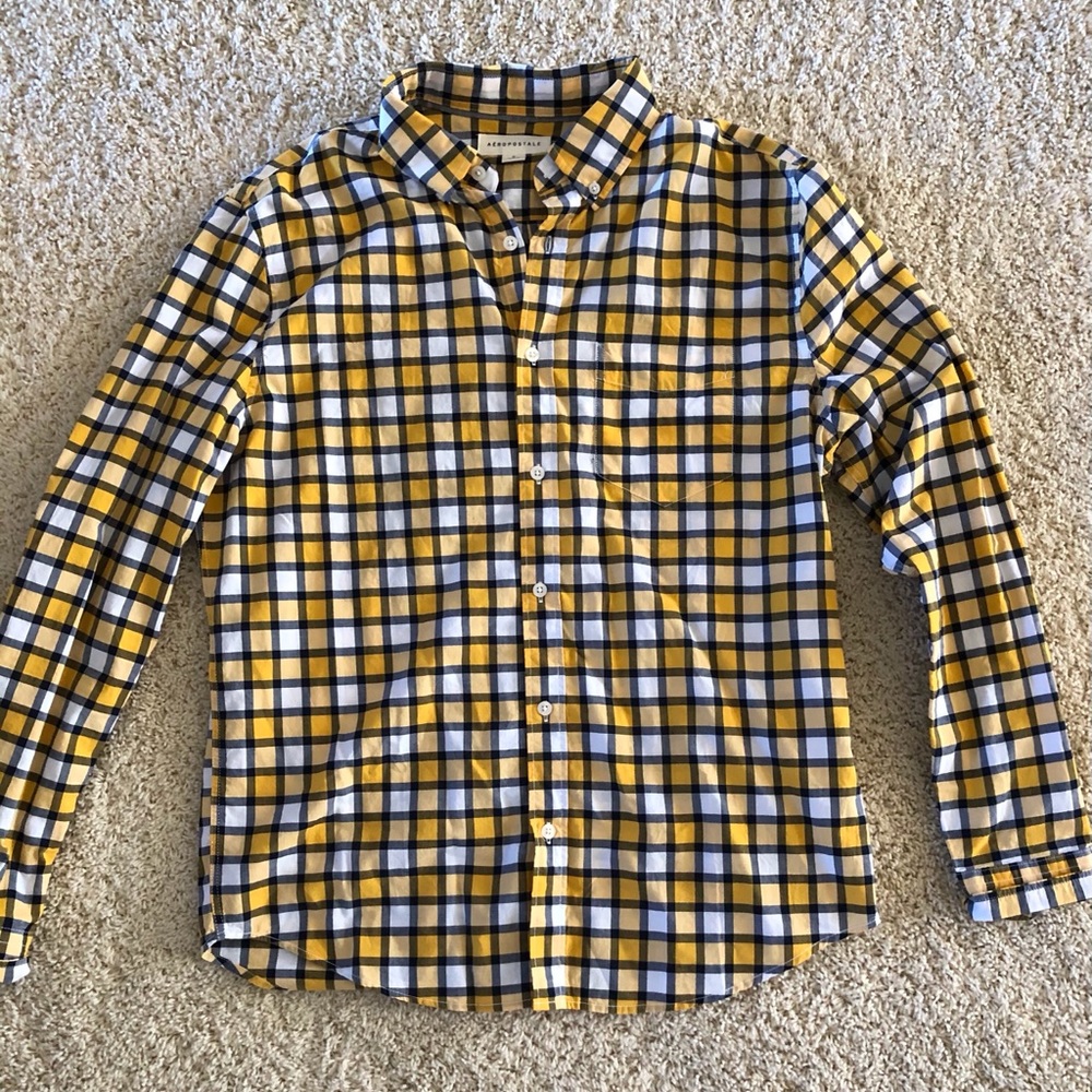 Men’s Aeropostale Button Down Dress Shirt